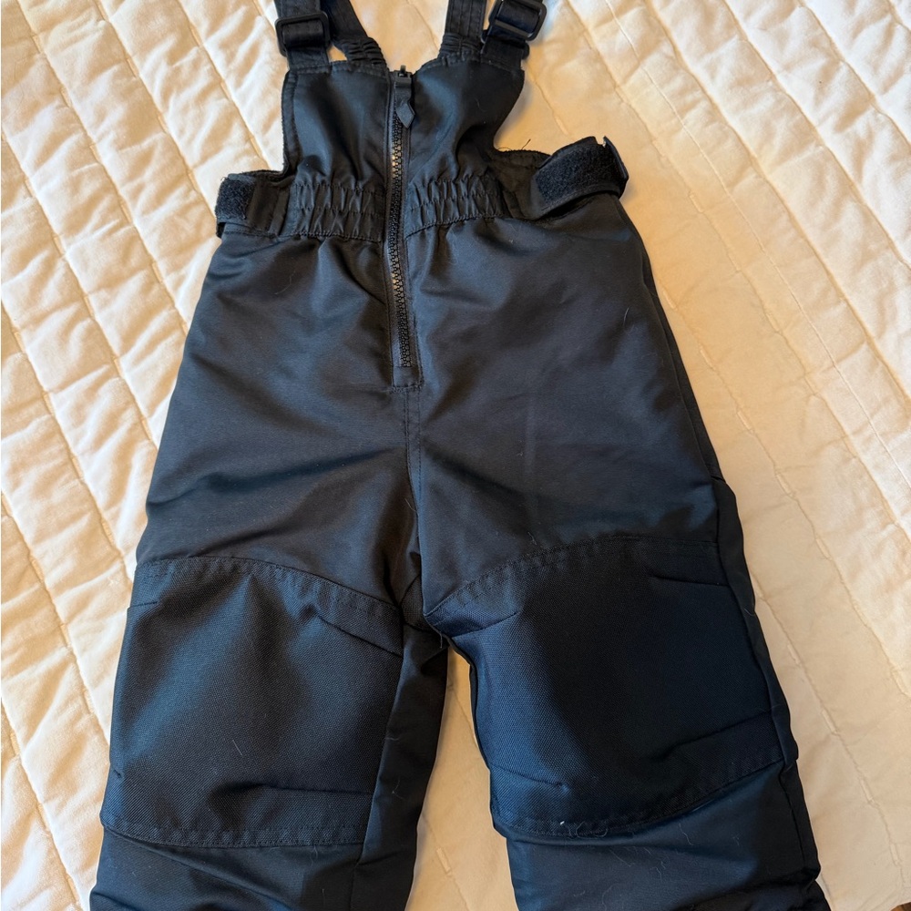 Cat & Jack Black Kids Overalls, Snow pants